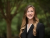 Female Executive Headshot Outside In Cary NC