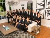 Real Estate Group Shot In Luxury Home Taken In North Raleigh NC