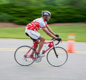 Bicycle Rider in Cary NC