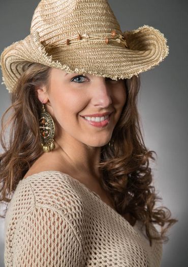 Marcie Portrait with Hat