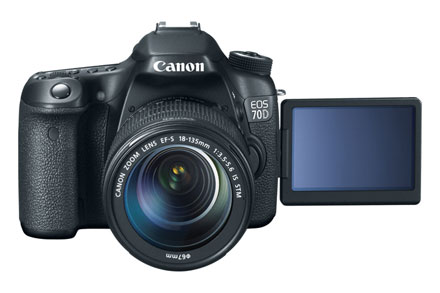 Canon 70D with 18-135mm Lens