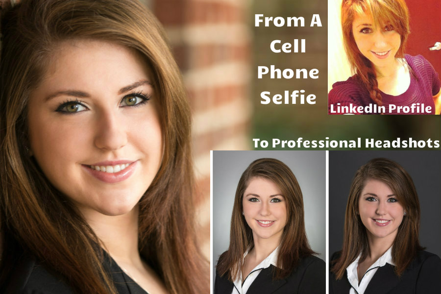 Before With LinkedIn Selfie To Professional Headshots On LinkedIn