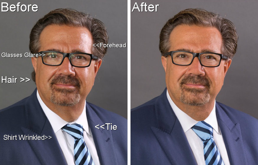 Before and After Full Edit for Site