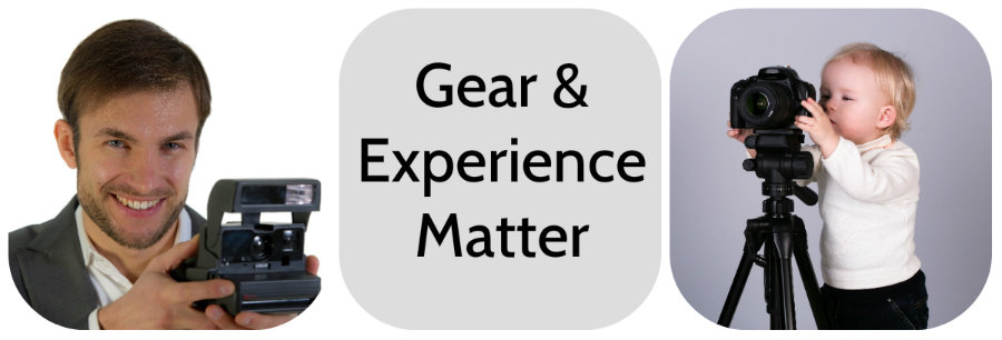Gear and Experience Matter