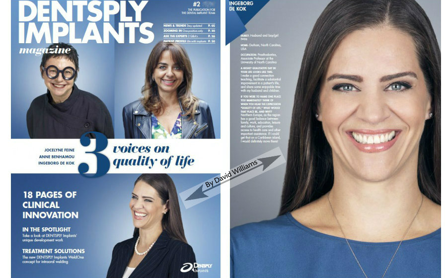 Editorial Photography Magazine Cover and Interior Page Dental 2