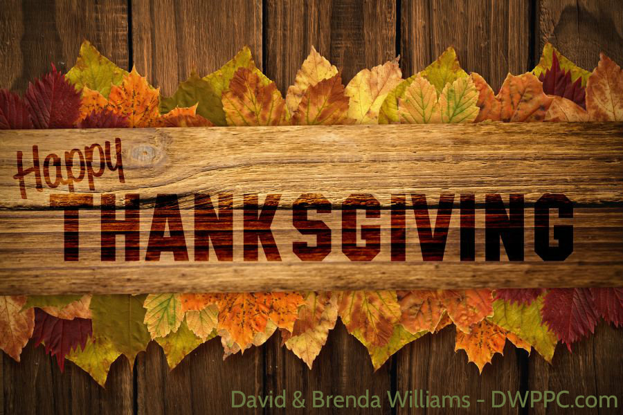 Happy Thanksgiving DWPPC.com