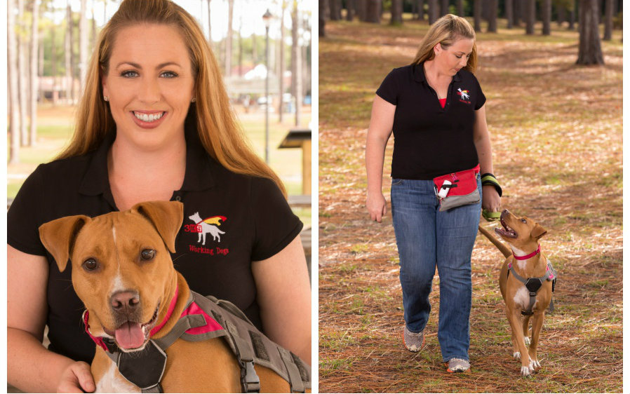 Photography of Female Dog Trainer With Her Dog for Small Business Use