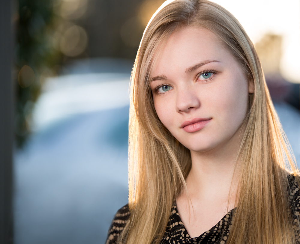 Headshot Taken Outside North Raleigh NC Studio