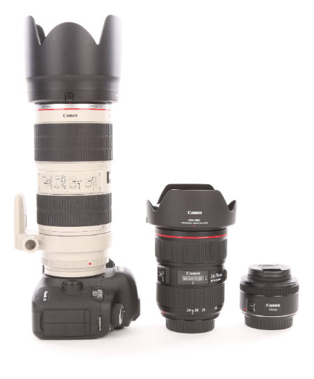 Canon 5D Mark III - Canon Professional Lenses