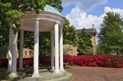 Old Well Historic Monument on the Campus of UNC at Chapel Hill