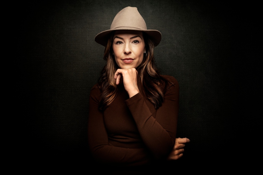 Fedora Headshot In North Raleigh Studio